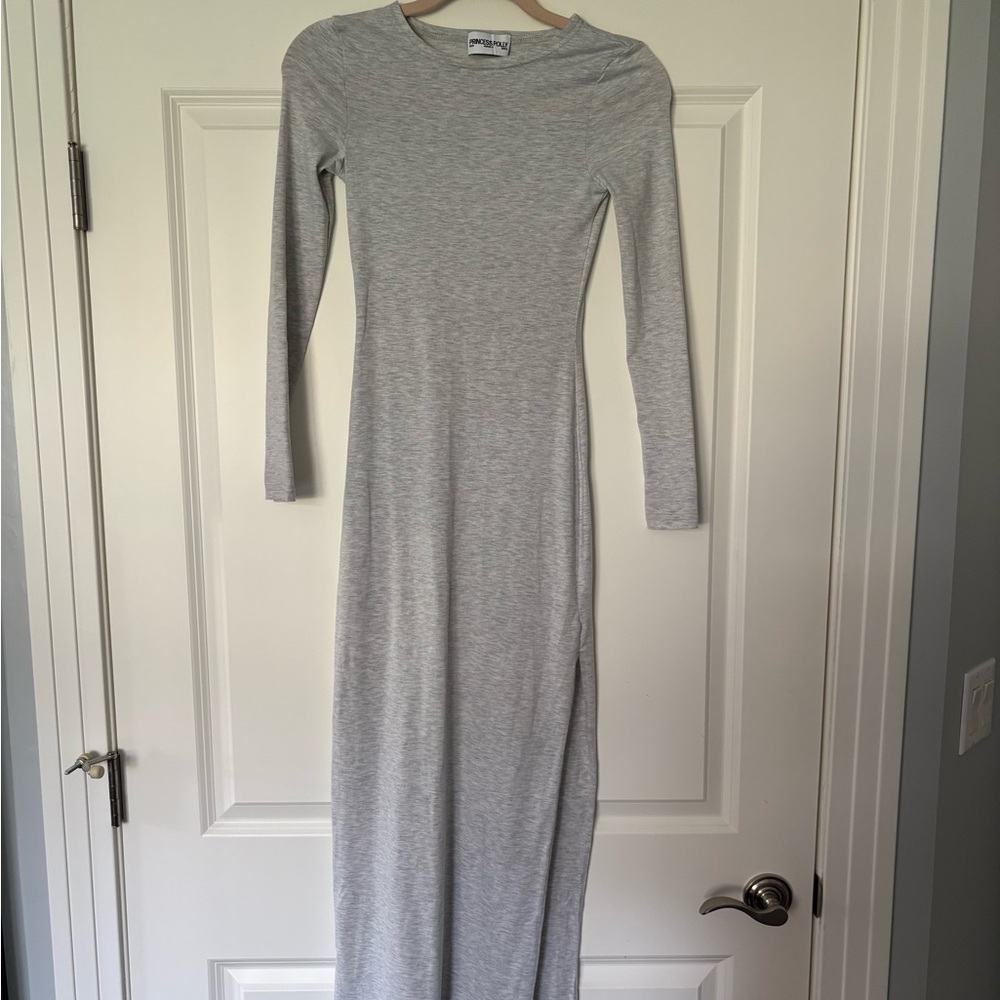 Princess Polly Long Sleeve Maxi Dress Size 0
